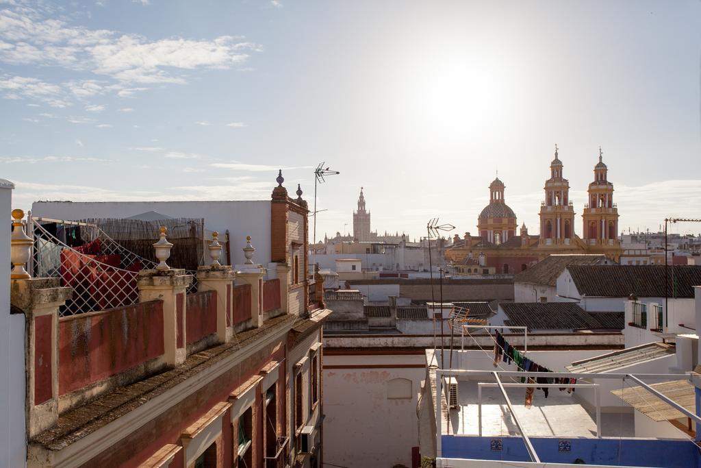 Apartamentos Diaber San Leandro Sevilla Szoba fotó